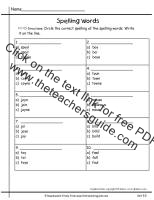 first grade wonders unit five week five printouts spelling pick word