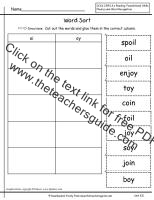 first grade wonders unit five week five printouts word sot