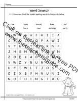 first grade wonders unit five week four printout spelling word search