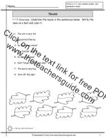 wonders 1st grade nouns worksheet