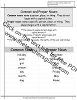 proper nouns worksheet