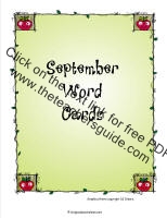 september writing cards