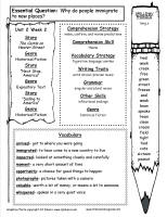 mcgraw hill wonders third grade unit two week two weekly outline