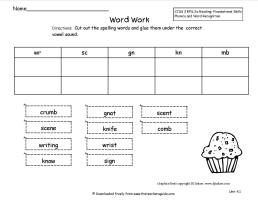 wonders unit four week one spelling word sort