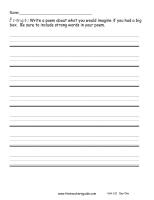 wonders second grade unit six week five printouts  writing unit