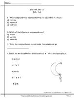 wonders second grade unit 3 week two skills test