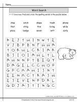 wonders 2nd grade unit two week four spelling wordsearch